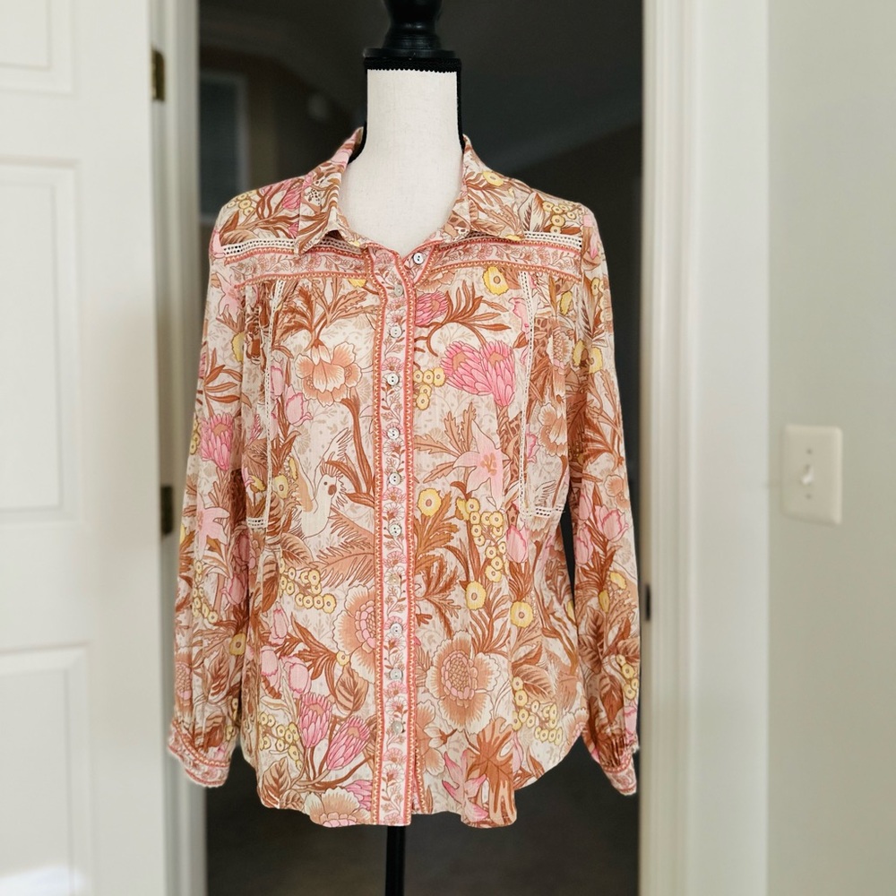 🌸 SPELL 🌸 Jungle Blouse SMALL